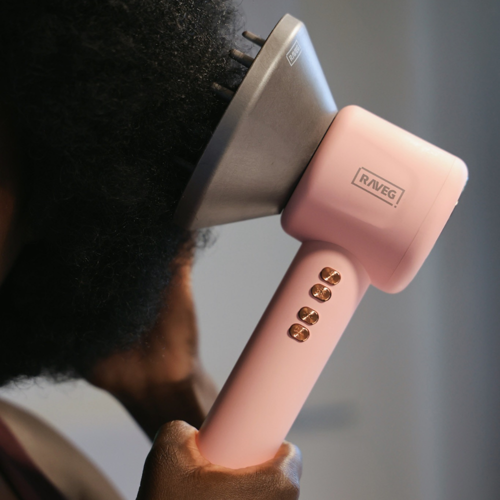 RAVEG Pink – Salonwaardige föhn met 3 gratis goodies