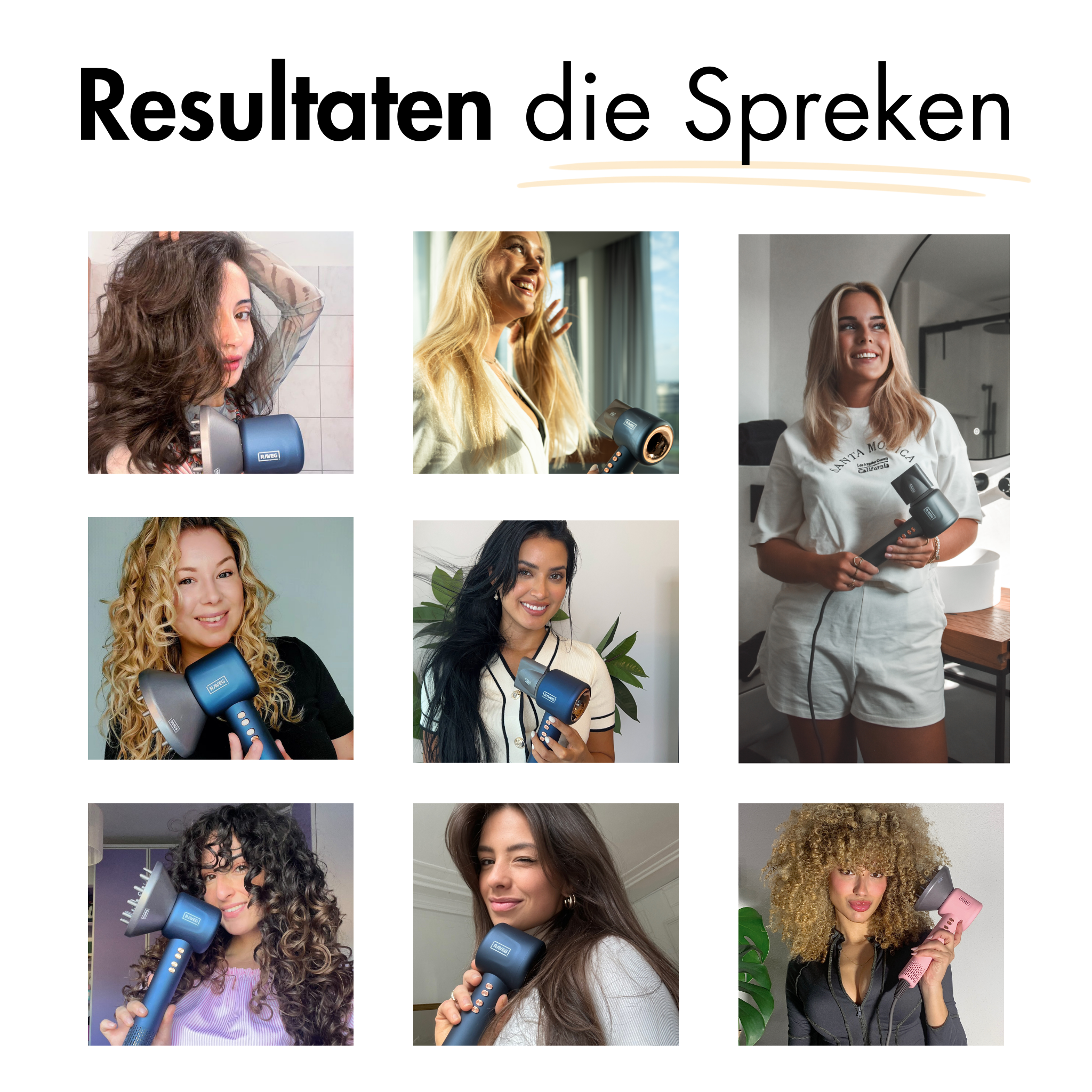 RAVEG Haardroger ® Pink - Droogt je haar in recordtijd (Gratis)