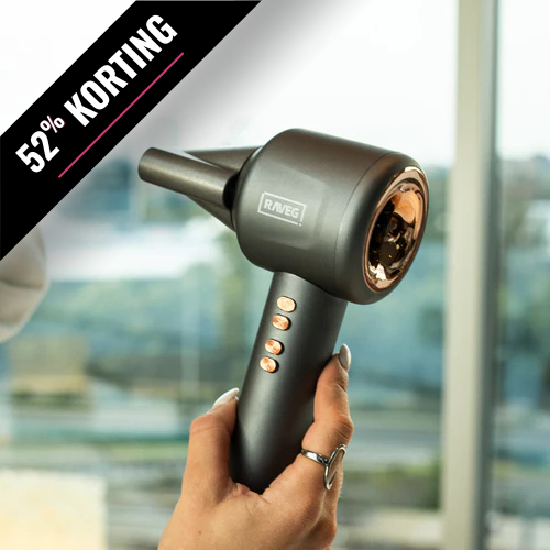 RAVEG Angor Grey föhn – Black Friday actie: 3 gratis goodies!