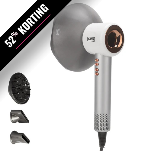 RAVEG White föhn – Black Friday actie: 3 gratis goodies!